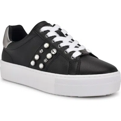 Nine West Gripes Platform Sneaker In Multi