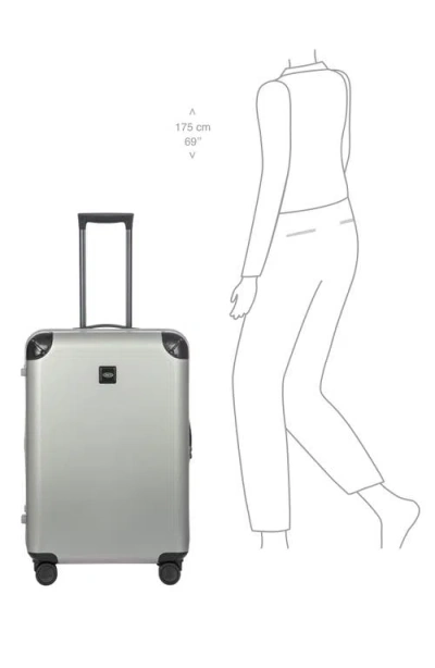 Bric's Amalfi 27in Spinner Trunk In Gray