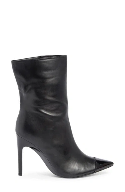 Nine West Winner Pointed Toe Boot In Black