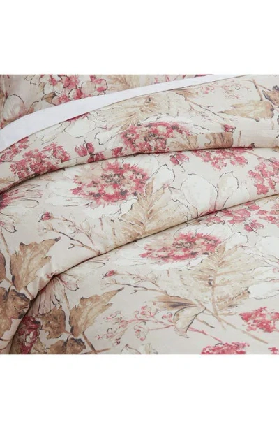 Southshore Fine Linens Skye Collection 3-piece Cotton Duvet Set In Red