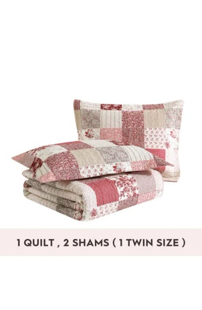 Laura Ashley Celina Patchwork Quilt Set In Multi