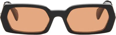 Retrosuperfuture Black 'l'altro' Sunglasses In Brown