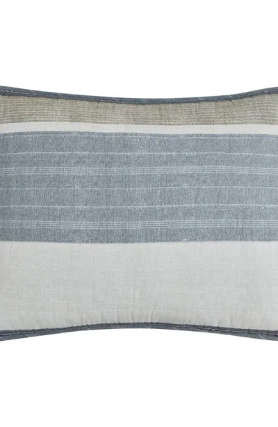 Nautica Ridgeport Open Dark Blue Quilt Set In Multi