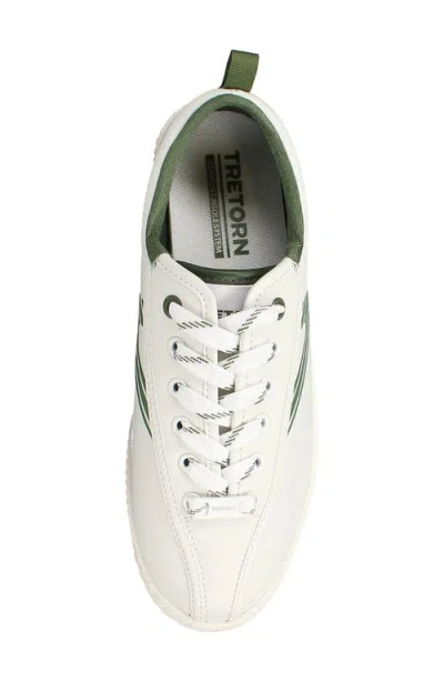 Tretorn Set Point Low Top Sneaker In White