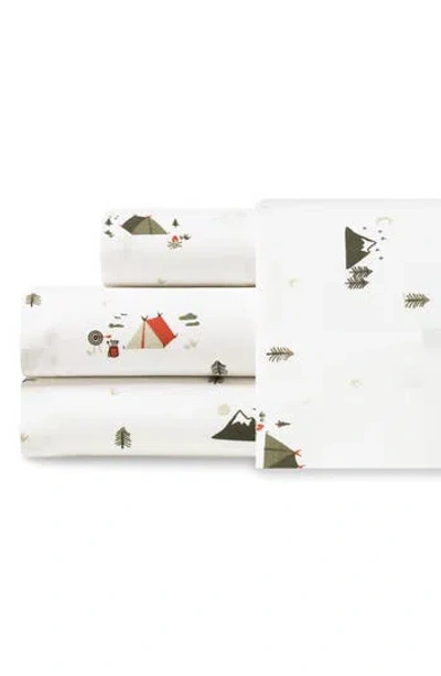 Eddie Bauer Cascade Camping Percale Sheet Set