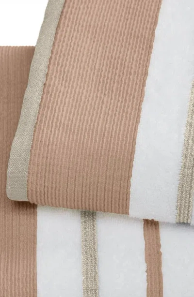 Woven & Weft Cotton Textured Stripe 6-piece Towel Set