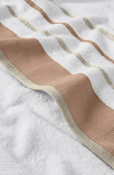 Woven & Weft Cotton Textured Stripe 6-piece Towel Set