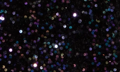 By Design Empire State Ii Sequin Long Sleeve Dress In Black