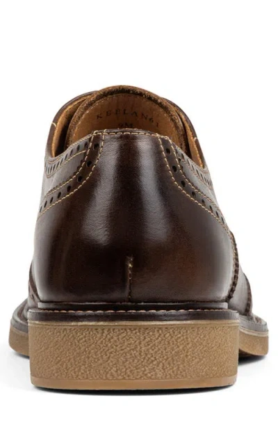 Donald Pliner Keelan Wingtip Oxford In Brown