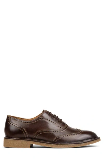 Donald Pliner Keelan Wingtip Oxford In Brown