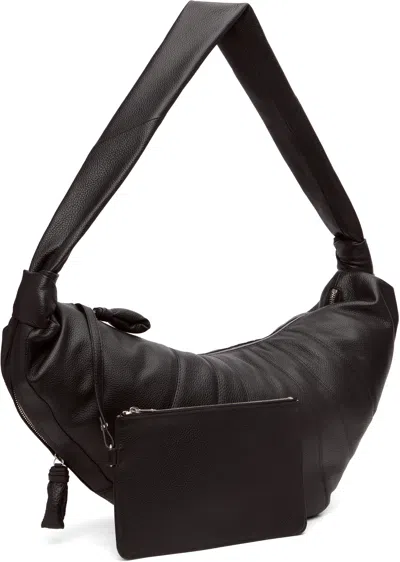 Lemaire Brown Large Croissant Bag