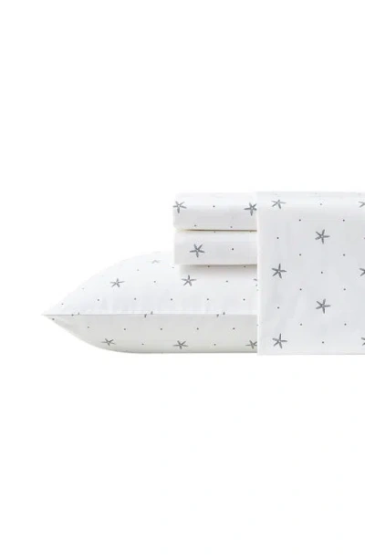 Nautica Star Spangled Coastal 200 Thread Count Cotton Percale Sheet Set In Multi