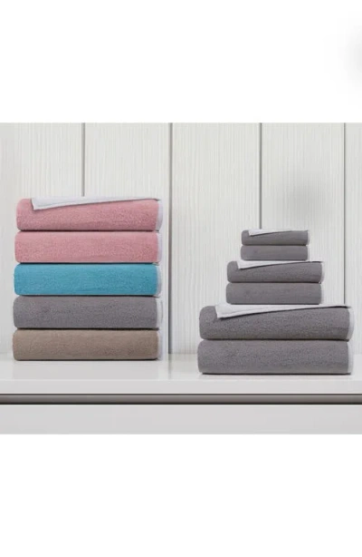 Depera Set Of 4 Double Face Turkish Cotton Hand Towels In Multi