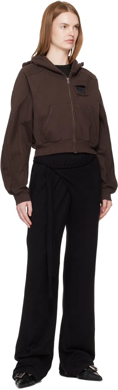 Ottolinger Ssense Exclusive Black Trousers In Black