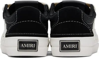 Amiri Low-top Suede And Sequined Canvas Sneakers In Multi