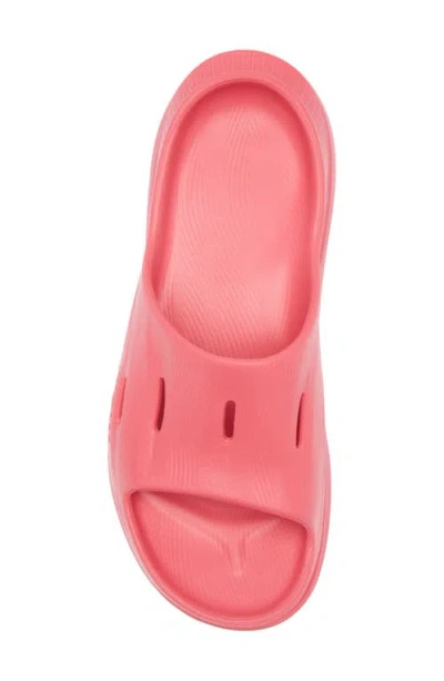Hoka Gender Inclusive Ora Recovery Slide 3 Sandal In Pink