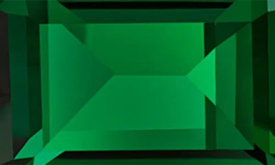 Cz By Kenneth Jay Lane Mixed Cubic Zirconia Inside Out Hoop Earrings In Metallic