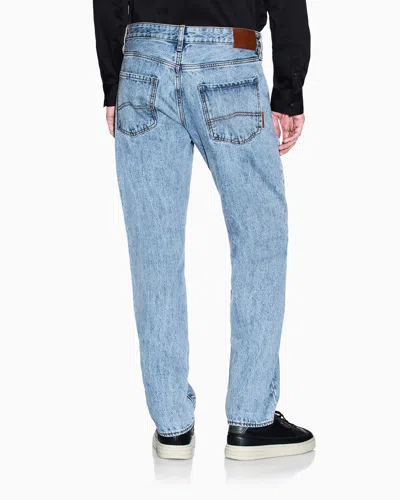 Armani Exchange Slim-fit Denim Jeans In Blue