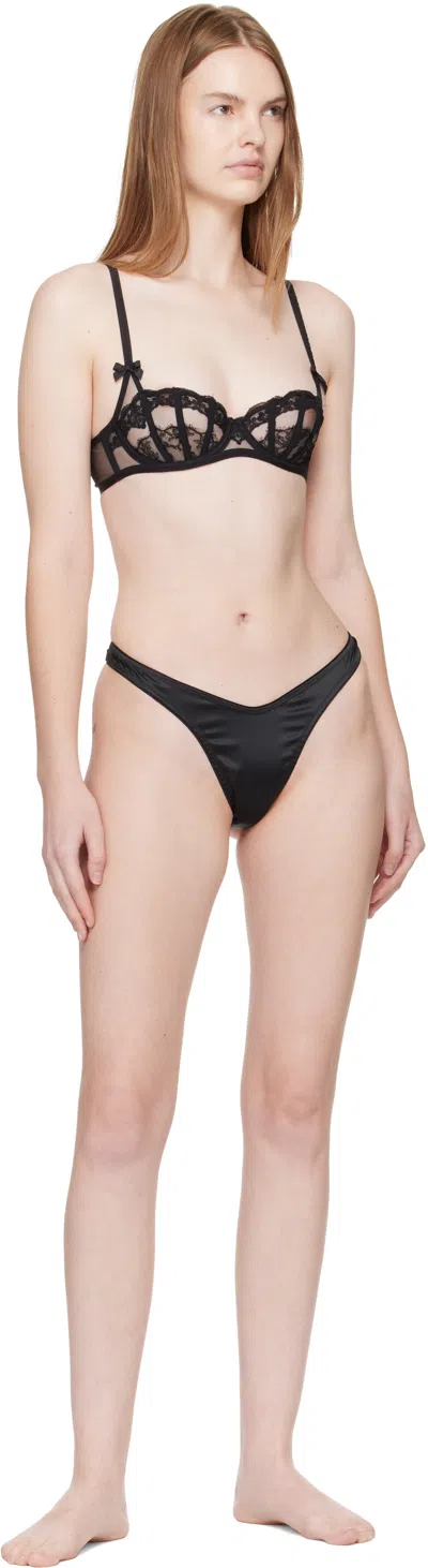 Agent Provocateur Black Nikita Thong In Black