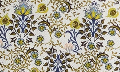 Max Studio Short Sleeve Wrapped Midi Dress In Green