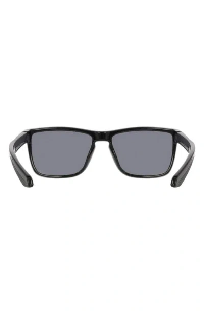 Dragon 58mm Rectangular Sunglasses In Black