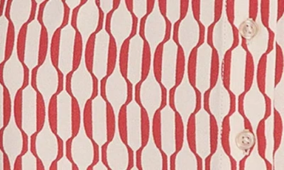 Calvin Klein Sleeveless Midi Shirtdress In Pink