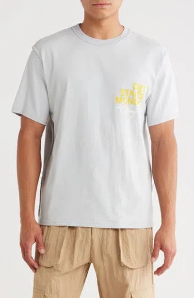 Diet Starts Monday La Graphic T-shirt In Gray