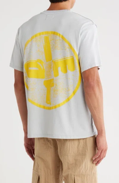 Diet Starts Monday La Graphic T-shirt In Gray