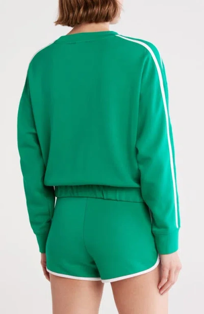 Rdi Soft Knit Crewneck Pullover In Green