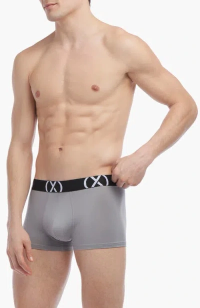 2(x)ist 4-pack Boxer Briefs In Gray