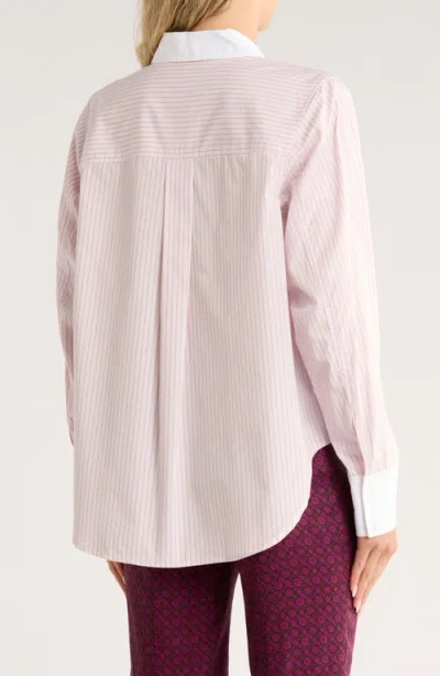 Derek Lam 10 Crosby Wesley Sequin Embellished Button-up Shirt In Pink