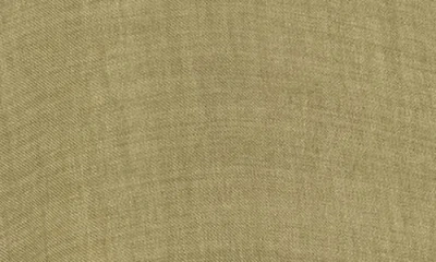 Max Studio Collared Woven Top In Green