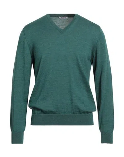 Gioferrari Man Sweater Emerald Green Size 50 Merino Wool In Green