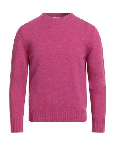 Masq Man Sweater Garnet Size 46 Wool In Red