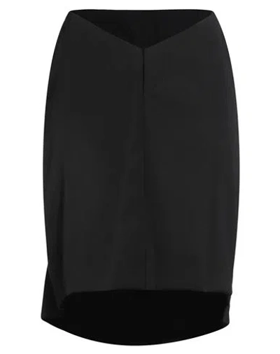 Dsquared2 Woman Mini Skirt Black Size 8 Virgin Wool In Black