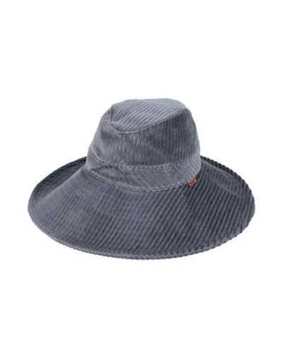 Missoni Woman Hat Blue Size L Cotton, Polyamide, Modal, Polyester, Elastane In Blue