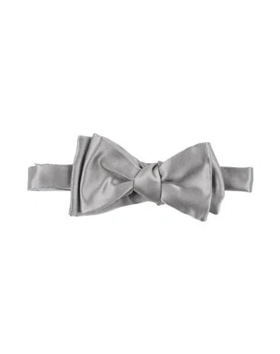 Ascot Man Ties & Bow Ties Grey Size - Silk In Gray