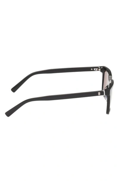 Abercrombie & Fitch 52mm Rectangular Sunglasses In Brown