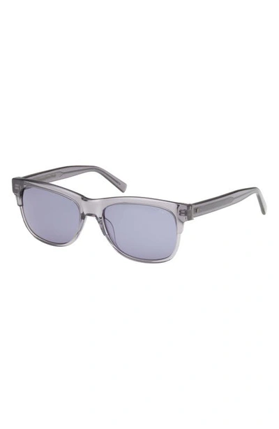 Abercrombie & Fitch 55mm Square Sunglasses In Gray