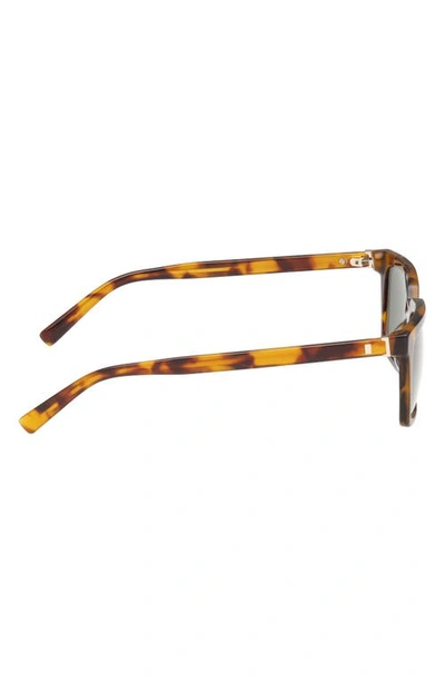 Abercrombie & Fitch 52mm Rectangular Sunglasses In Green