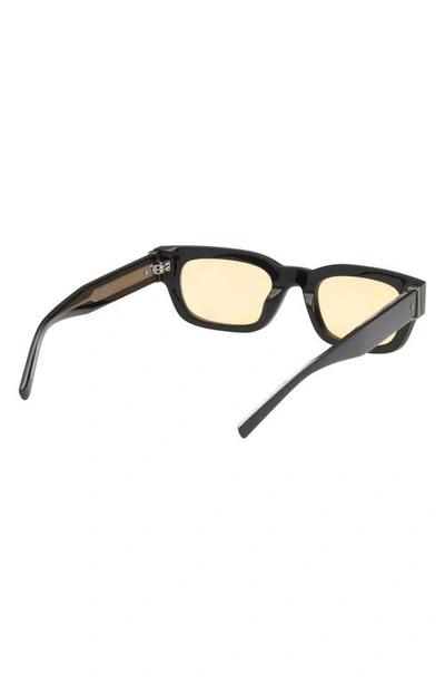 Abercrombie & Fitch 51mm Square Sunglasses In Black