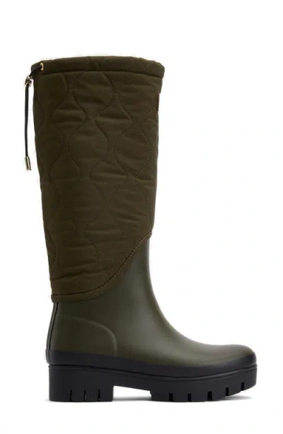 Barbour Marnie Quilted Wellington Boot In Multi