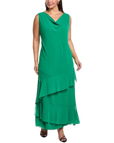 Marina Rinaldi Plus Ciriaco Dress In Green
