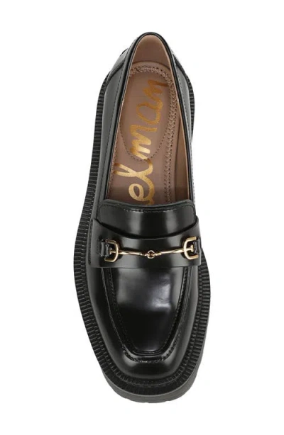 Sam Edelman Leah Platform Loafers In Black