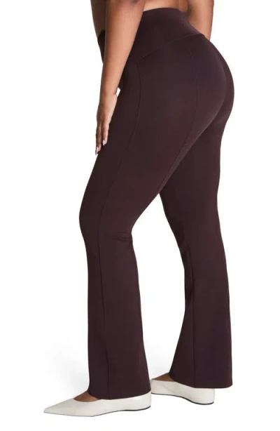 Spanx ® Micro Flare Leggings In Brown