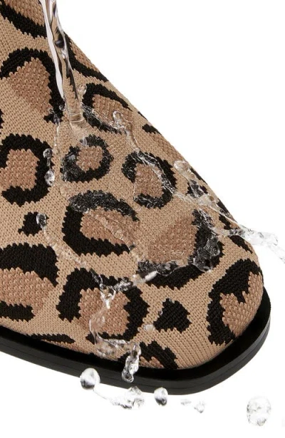 Vivaia Square-toe Water-repellent Ankle Boots In Animal Print
