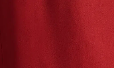 Khaite Womens Crimson Daria Sleeveless Woven Mini Dress In Red