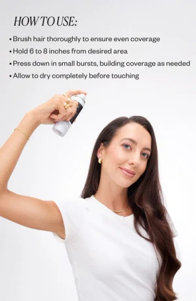 Igk Never Miss Root And Scalp Touch-up Spray - Blackout In Black