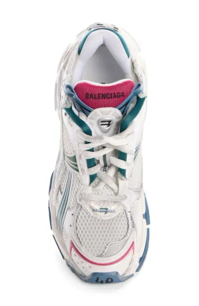 Balenciaga Runner Low-top Nylon And Mesh Sneakers In Multi