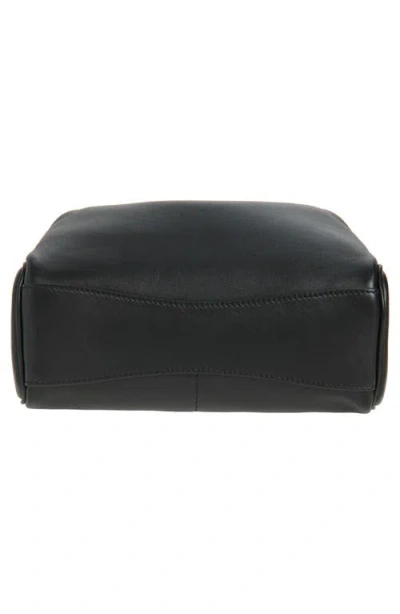 Balenciaga Rectangular Leather Handbag Top Handle In Black